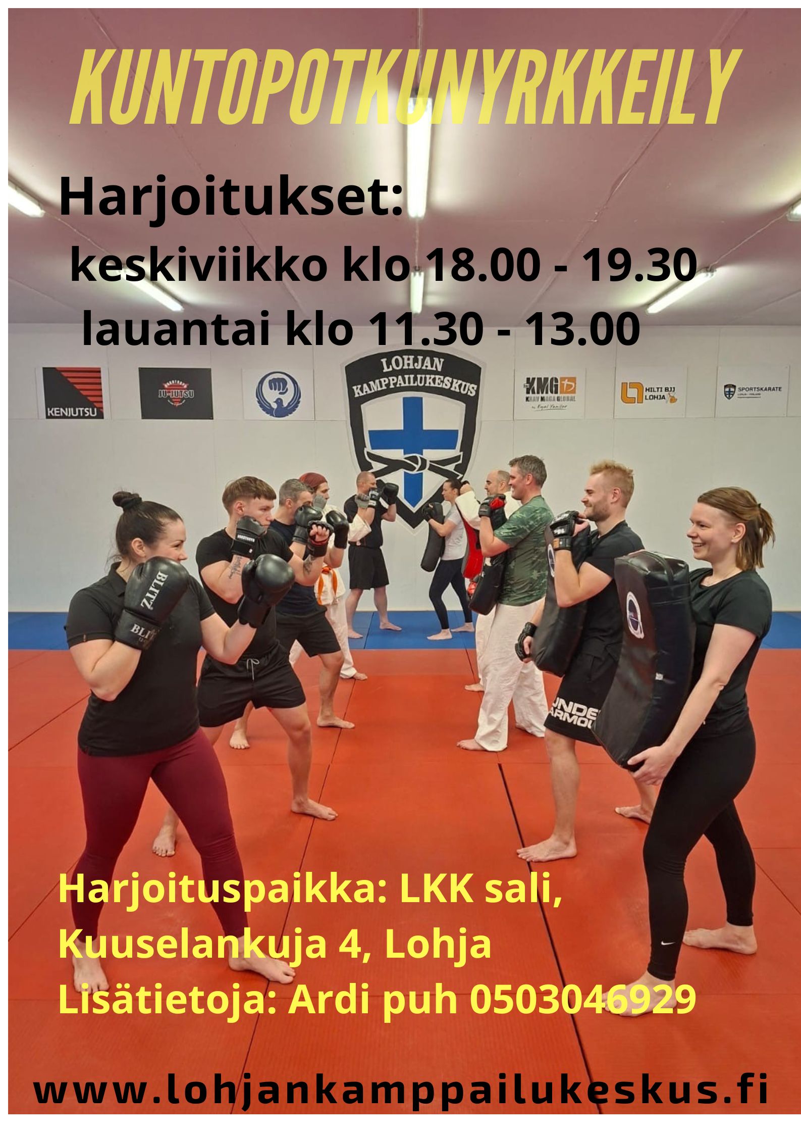 Kuntopotkunyrkkeily 4.1.2026