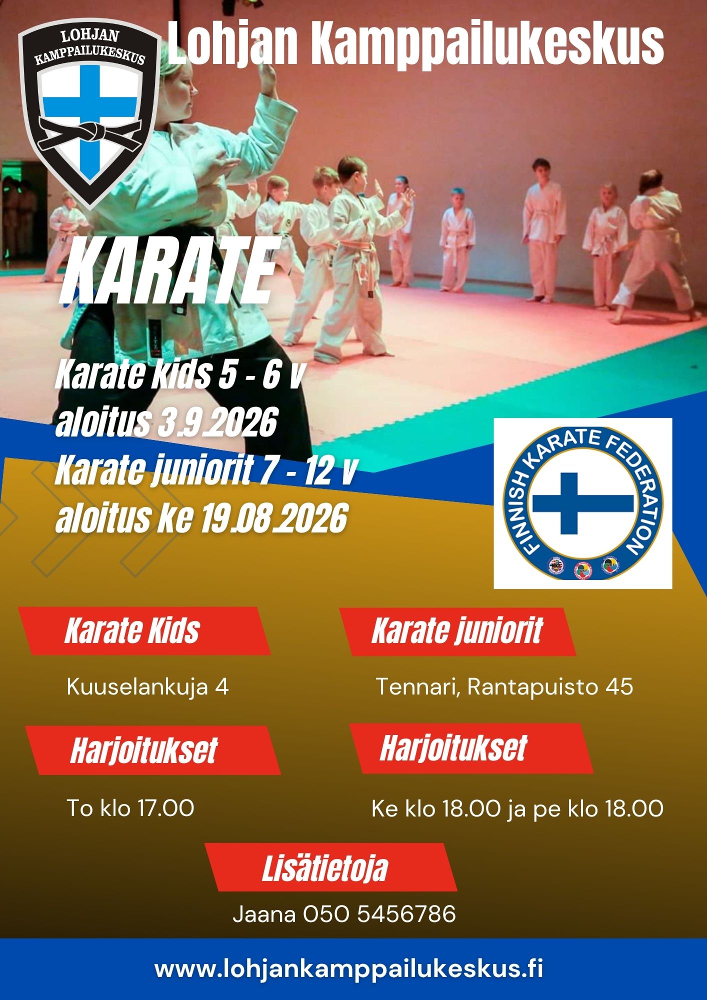 Karate kids ja junnut